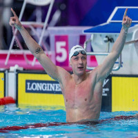 Coetze Completes Golden Backstroke Double as South Africa's Medals Keep Flowing